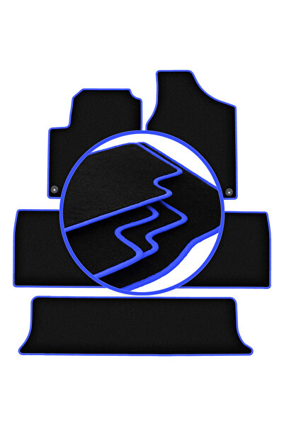 shumee Covorașe auto CARLUX-BLUE pentru: Seat Alhambra I monovolum (1995-2010)