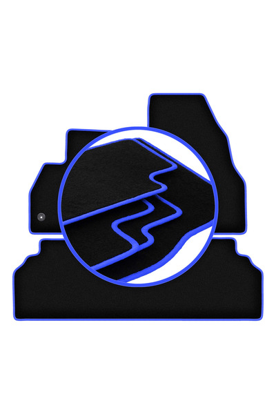 shumee Covorase CARLUX-BLUE pentru: Mercedes Citan Kombivan (2012-)