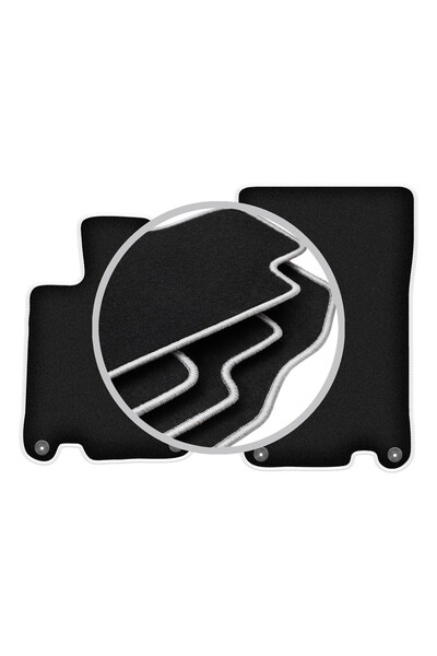 shumee Covorașe auto CARLUX-SILVER pentru: Mercedes SL R230 roadster (2001-2011)