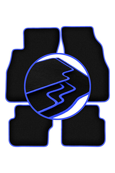 shumee Covorașe auto CARLUX-BLUE pentru: Fiat Punto EVO hatchback (2998-2012)