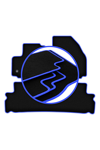 shumee Covorașe auto CARLUX-BLUE pentru: Ford Galaxy MK2 monovolum (2012-2015)