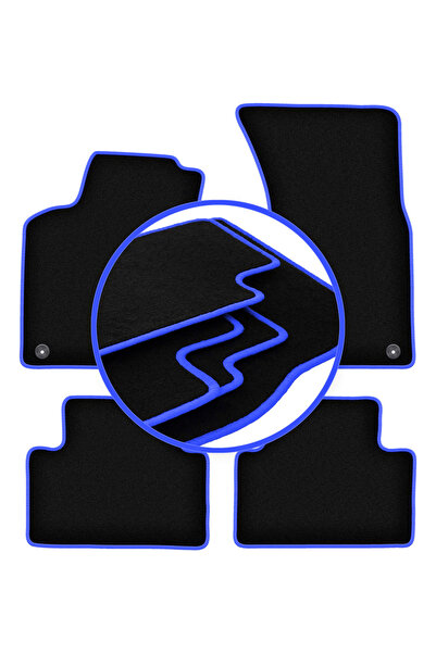 shumee Covorașe auto CARLUX-BLUE pentru: Porsche Macan SUV (2013-)