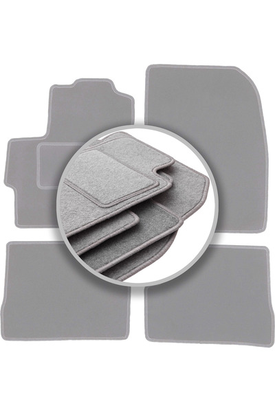 shumee Covorașe auto gri pentru: Mazda 3 I BK hatchback (2003-2009)