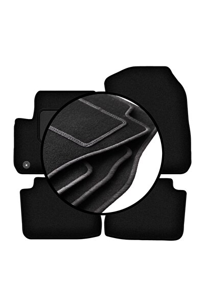 shumee Set complet de covorașe velur pentru: Opel e-Corsa F hatchback (2019-)