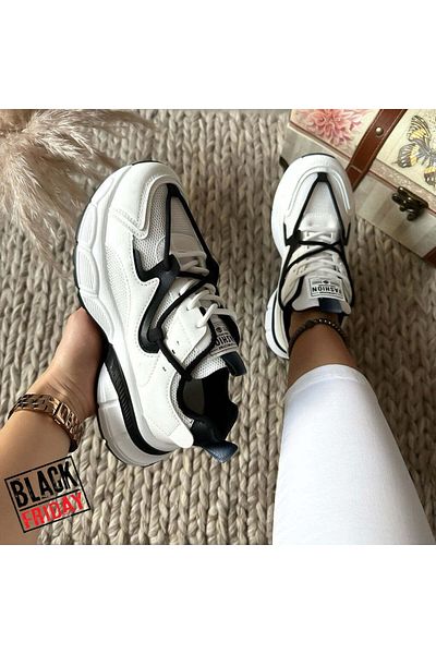 dehaine Women's sneakers, casual, canvas, fashion, CL2405, white