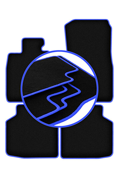 shumee Covorașe auto CARLUX-BLUE pentru: BMW 7 F02 LONG (2008-2015)