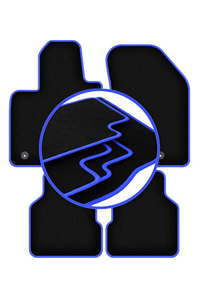 shumee Covorașe auto CARLUX-BLUE pentru: Jeep Compass II MP SUV (2017-)