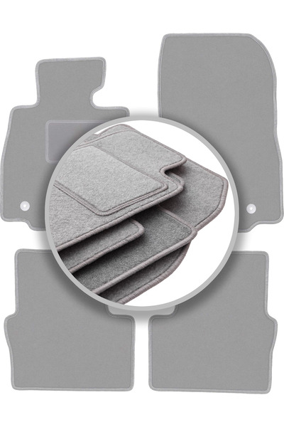 shumee Covorașe auto gri pentru: Mazda 2 III hatchback (2015-)