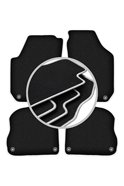 shumee Covorașe auto CARLUX-SILVER pentru: Skoda Fabia II hatchback, break (2...