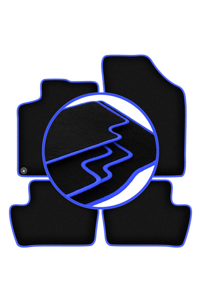 shumee Covorașe auto CARLUX-ALBASTRU pentru: DS 4 Crossback hatchback (2015-2...