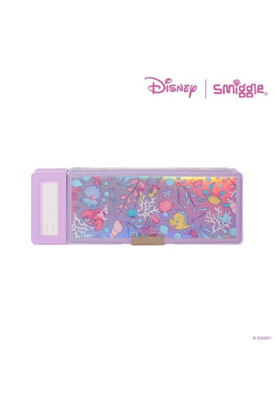 SMIGGLE - Disney Princess Ariel Automatic Pencil Case with Calculator