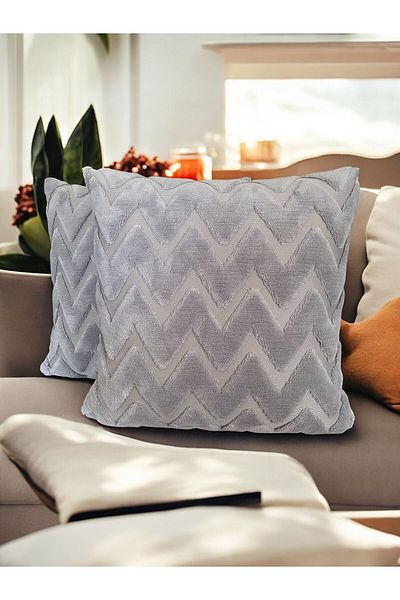 kissen Pachet de 2 huse de pernă decorative cu broderie Welsoft Punch