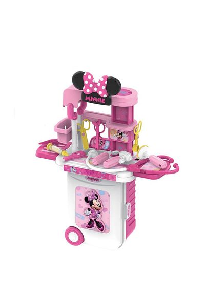 Disney Minnie Mouse Doctor Set Trolley Case 3-In-1