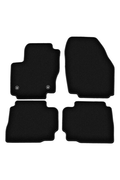 shumee Covorașe BASIC negre din velur pentru: Ford Mondeo MK4 liftback, sedan...