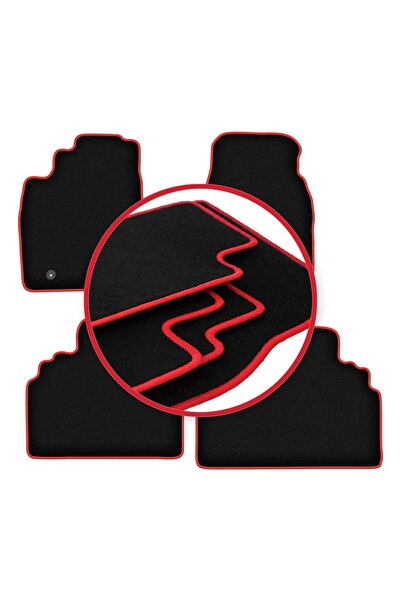 shumee Covorașe auto CARLUX-RED pentru: Toyota Previa II monovolum (2000-2005)