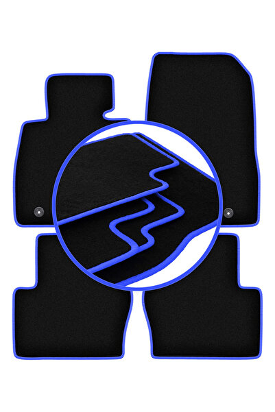 shumee Covorașe auto CARLUX-BLUE pentru: Mazda 2 IV hatchback (2014-)