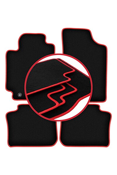 shumee Covorașe auto CARLUX-RED pentru: Toyota Camry VI sedan (2001-2006)