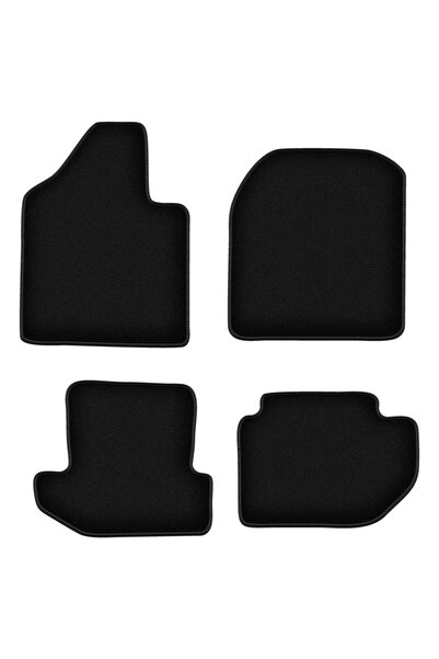 shumee Covorașe BASIC negre din velur pentru: Suzuki Samurai off-road (1981-1...