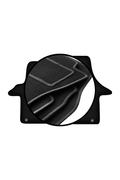 shumee Set complet de covorașe velur pentru: Volkswagen Transporter T5 Multiv...