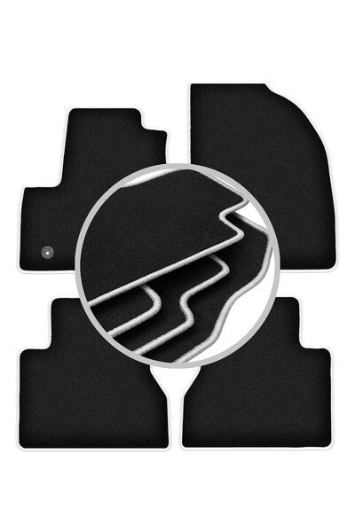 shumee Covorașe auto CARLUX-SILVER pentru: Ford Tourneo Connect kombivan (201...