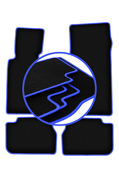 shumee Covorașe auto CARLUX-BLUE pentru: BMW 7 E32 sedan (1986-1994)