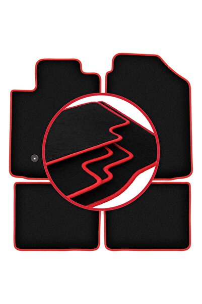 shumee Covorașe auto CARLUX-RED pentru: Pontiac Vibe hatchback (2003-2008)