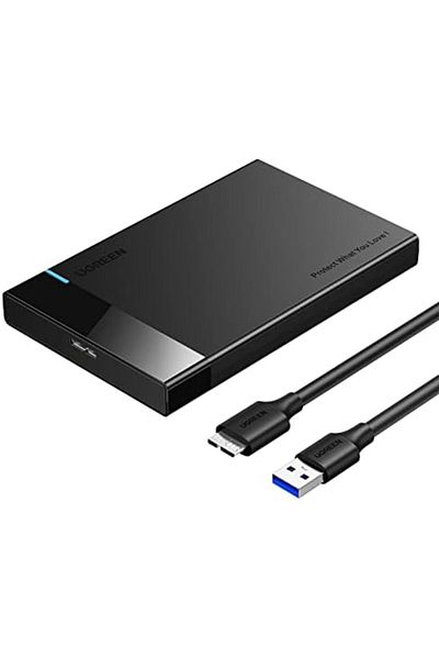 Ugreen Hard Drive Enclosure Adapter USB 3.0 to SATA External Hard Disk Case Compatible for 2.5 Inch