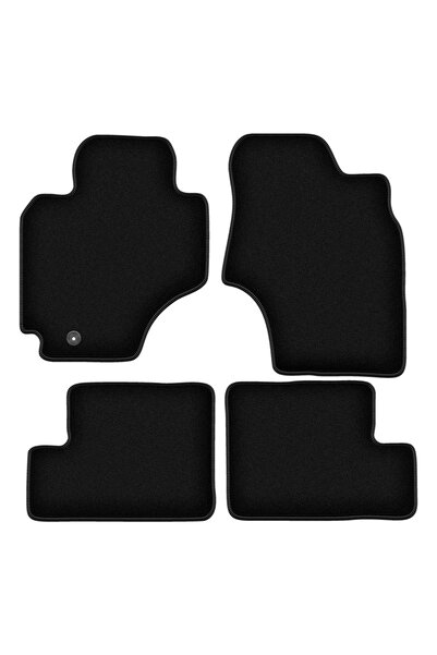 shumee Covorașe BASIC negre din velur pentru: Toyota RAV4 II SUV cu 5 uși (20...