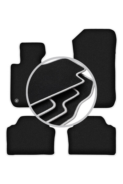 shumee Covorașe auto CARLUX-SILVER pentru: BMW 3 E90 xDrive sedan (2004-2011)