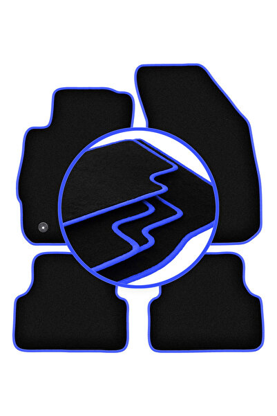 shumee Covorașe auto CARLUX-BLUE pentru: Chevrolet Aveo II T300 hatchback, se...