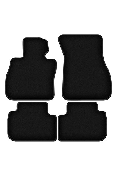 shumee Covorașe BASIC negre din velur pentru: BMW 1 F40 hatchback (2019-)