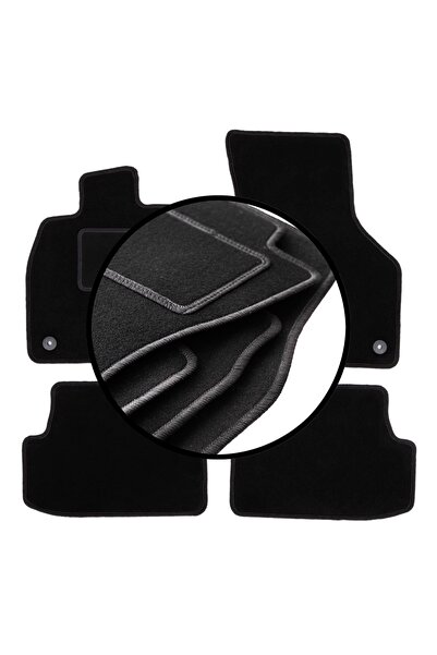 shumee Set complet de covorașe velur pentru: Audi A3 8V hatchback 5 uși, cabr...