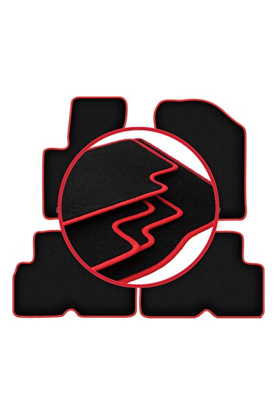 shumee Covorașe auto CARLUX-RED pentru: Kia Carens IV monovolum (2013-2018)