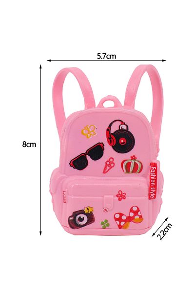 Choice BW690 Doll Accessories Clothes Jewelry Luggage Suitcase Dollar Mini Plastic Toiletries Computer for