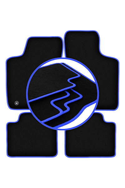 shumee Covorașe auto CARLUX-BLUE pentru: Opel Corsa B hatchback (1993-2001)