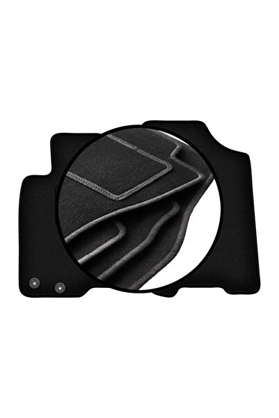 shumee Set complet de covorașe velur pentru: Nissan Navara IV pickup (2014-)