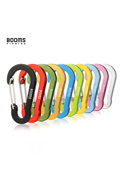 Choice 10 ألوان 10 قطع بومز لصيد الأسماك CC1 مشابك كارابينر صغيرة من الفولاذ ...