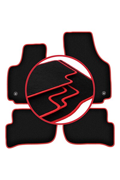 shumee Covorașe auto CARLUX-RED pentru: Seat Toledo III monovolum (2004-2012)