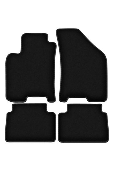 shumee Covorașe BASIC negre din velur pentru: Daewoo Nubira sedan, break (199...