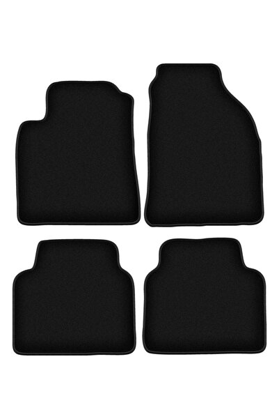 shumee Covorașe BASIC negre din velur pentru: Hyundai Matrix monovolum (2001-...