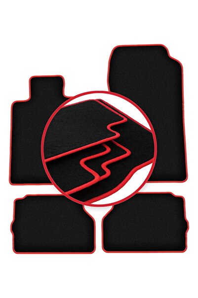 shumee Covorașe auto CARLUX-RED pentru: Mercedes C140 / W140 coupe (1992-1999)