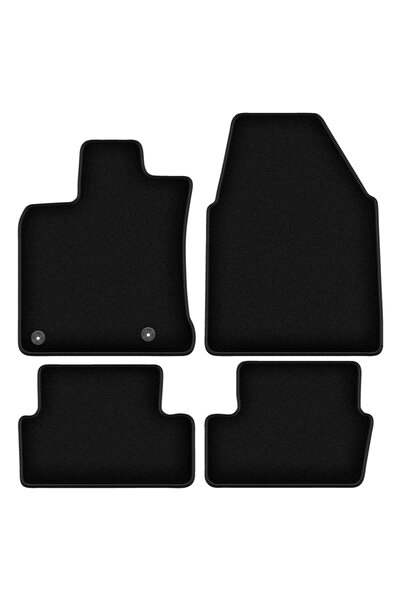 shumee Covorașe BASIC negre din velur pentru: Nissan Qashqai J10 I crossover ...