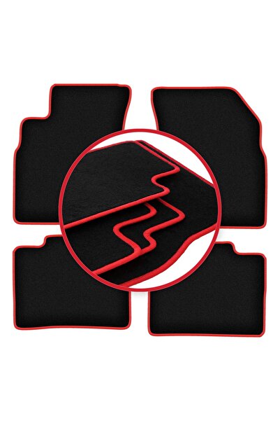 shumee Covorașe auto CARLUX-RED pentru: Kia Optima II sedan (2005-2010)