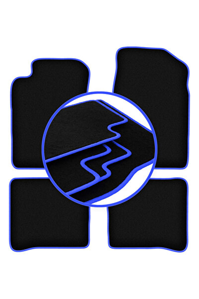 shumee Covorașe auto CARLUX-BLUE pentru: Toyota Carina E sedan (1992-1998)