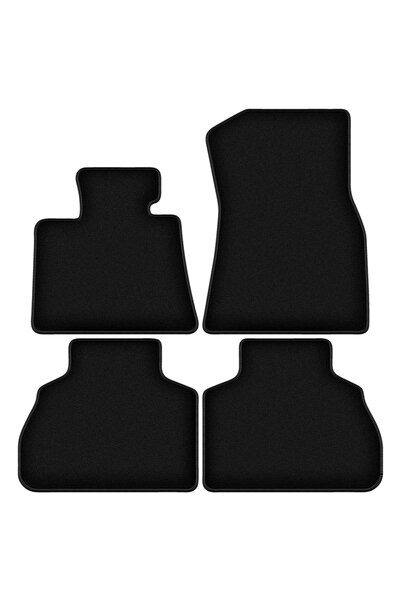 shumee Covorașe BASIC negre din velur pentru: BMW X7 G07 5 persoane (2018-)