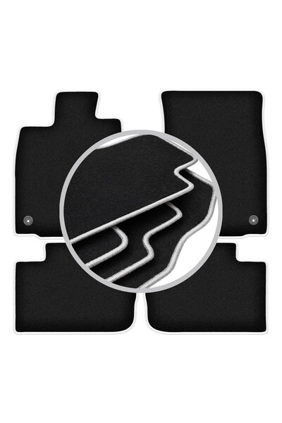 shumee Covorașe auto CARLUX-SILVER pentru: Lexus IS III sedan (2013-)