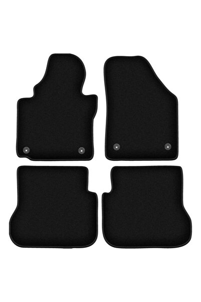 shumee Covorașe BASIC negre din velur pentru: Volkswagen Caddy 2K FL monovolu...