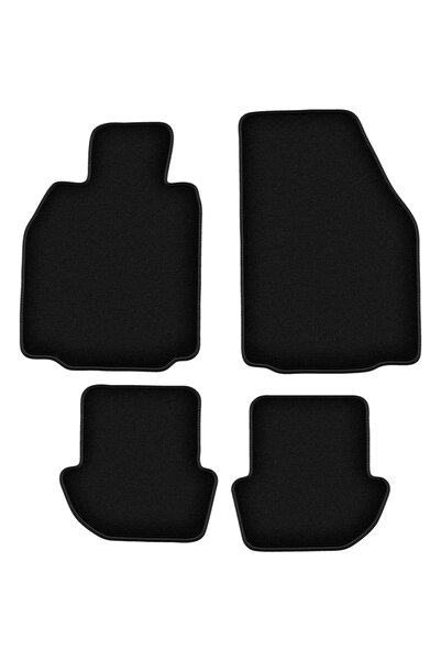 shumee Covorașe BASIC negre din velur pentru: Porsche 911 (tip 997) cabro, co...