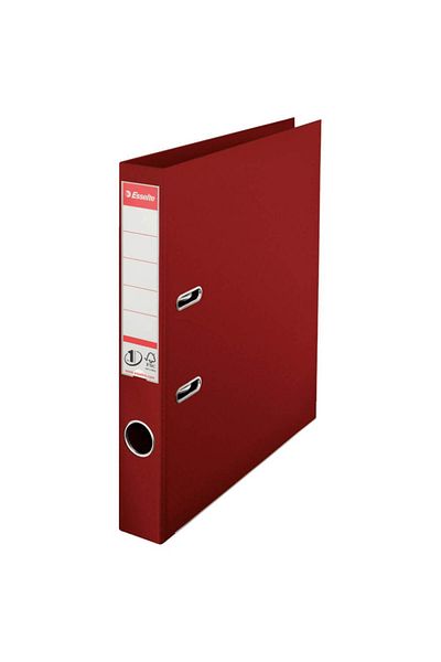 Esselte Bibliraft A4, Plastic, Standard, 5 cm Lățime, Cireș