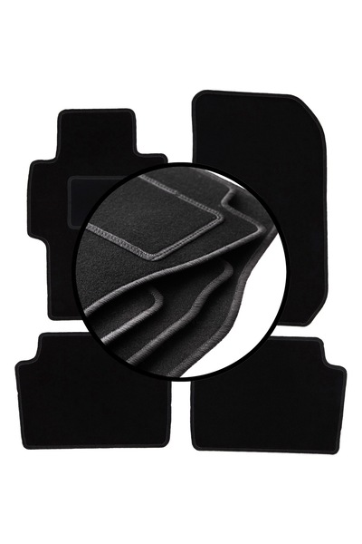 shumee Set complet de covorașe velur pentru: Honda Accord VII sedan, break, t...
